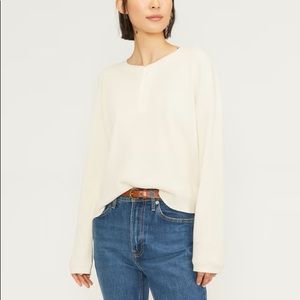 Everlane Organic Cotton Waffle Henley